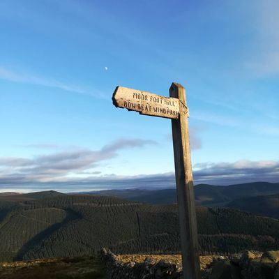 First time at the top of #leepen in '18! #scottishborders #scotland